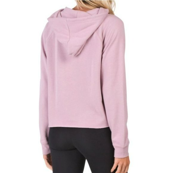 NWT LUCKY BRAND Cotton French Terry Smile Emoji Hoodie - Picture 3 of 7